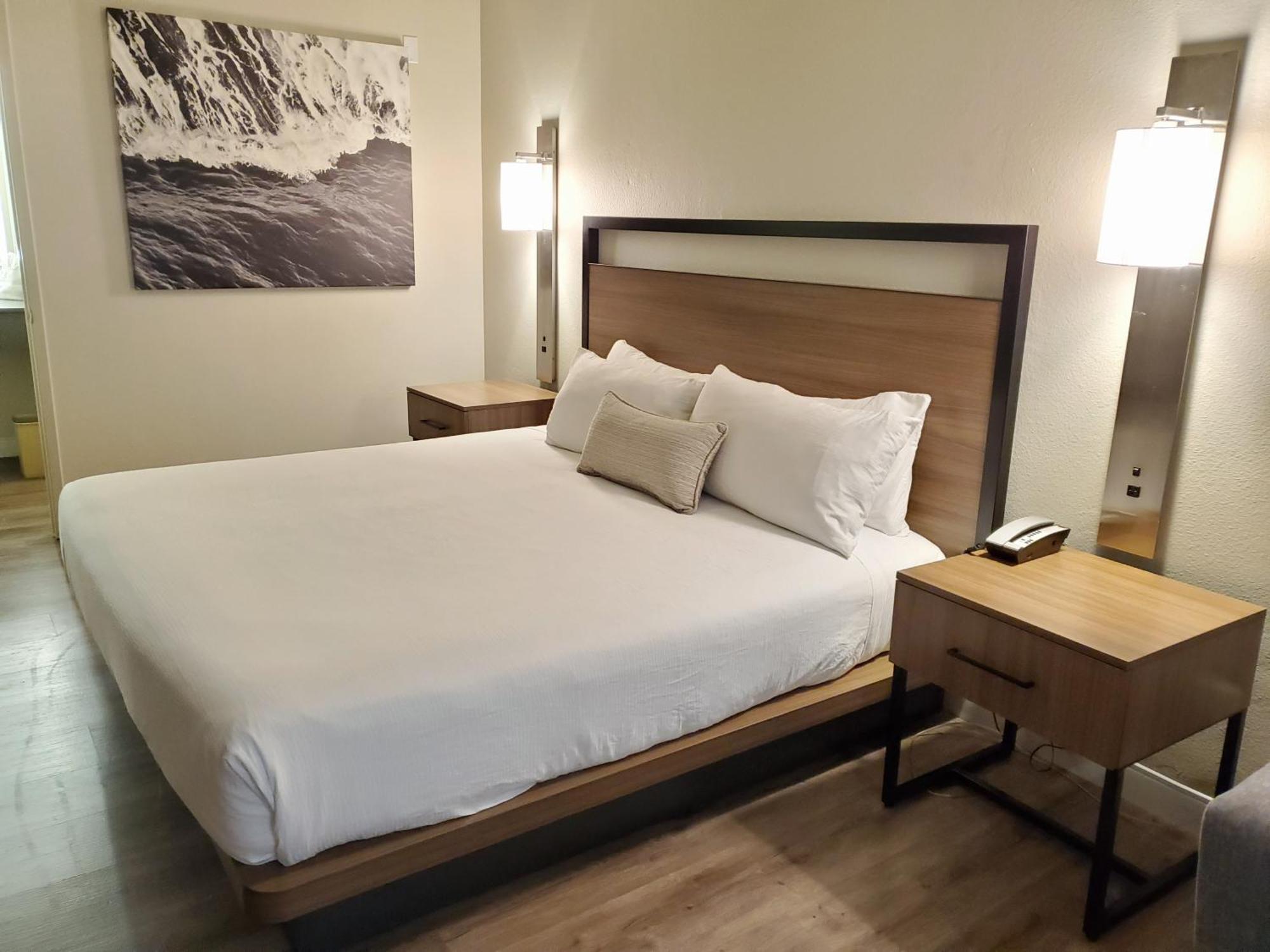 Quarto com Cama King-size e Acesso para Hóspedes com Mobilidade Reduzida - Não Fumantes